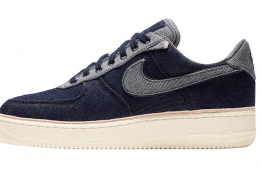 3×1 x Nike Air Force 1 Low Raw Indigo