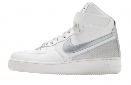 3M x Nike Air Force 1 High 07 LV8 Summit White Metallic Silver