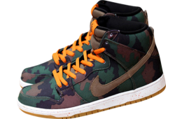 510 Skateboarding x Nike SB Dunk High - Camo