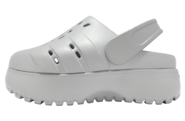Adidas Adilette Clog Platform WMNS Silver
