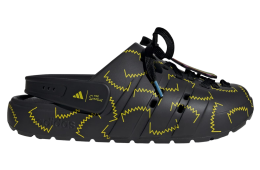 Adidas Adilette Clog-Simpson Core Black / Yellow