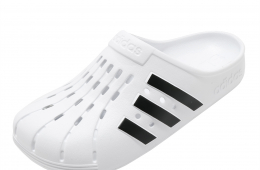 thumb iphone 80s adidas adilette clog white black