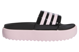 Adidas Adilette Platform WMNS Core Black / Clear Pink