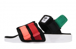 Adidas Adilette Sandal 4.0 Core Black Scarlet True Orange