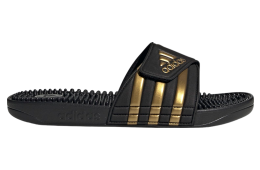 Adidas Adissage WMNS Core Black / Gold Metallic