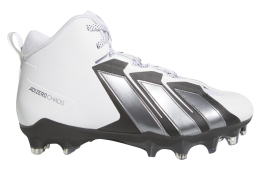 Adidas Adizero Chaos II Football Cloud White / Iron Metallic