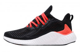 Adidas AlphaBoost Black White Solar Red