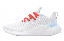 Adidas AlphaBoost White Blue Solar Red