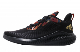 Adidas AlphaBounce 3 Black Gold Red