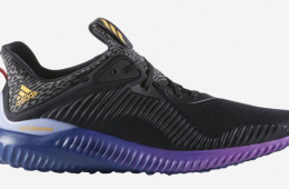 Adidas AlphaBOUNCE Core Black Shock Purple