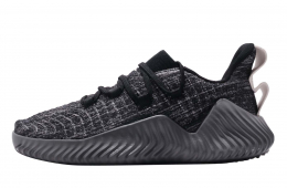 Adidas Alphabounce Trainer Core Black Grey Raw White