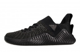 Adidas AlphaBounce Trainer Core Black Grey Six