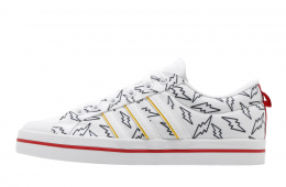 Adidas Bravada GS Cloud White Scarlet