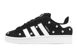 Adidas Campus 00s Core Black / Cloud White (Flowers)