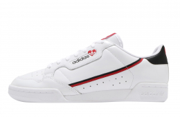 Adidas Continental 80 Cloud White Core Black Scarlet