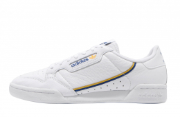 Adidas Continental 80 Footwear White Collegiate Royal Active Gold