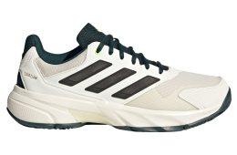 Adidas Courtjam Control 3 Off White / Silver Metallic