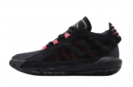 Adidas Dame 6 GS Core Black Shock Red