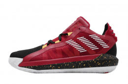 Adidas Dame 6 Scarlet Gold Metallic