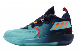 Adidas Dame 7 EXTPLY Dark Blue Pulse Aqua
