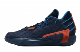 Adidas Dame 7 GCA Team Navy Bright Blue Team Solar Orange