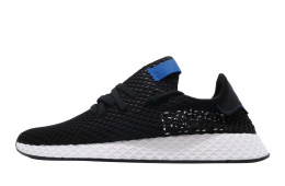 Adidas Deerupt Core Black Bluebird