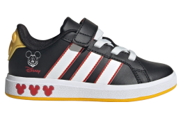 Adidas Disney Mickey Mouse Grand Court GS Core Black / Cloud White