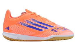 Adidas F50 Club IN J GS Beam Orange / Lucid Blue