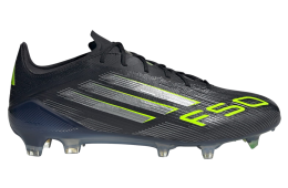 Adidas F50 Elite FG Core Black / Iron Metallic / Lucid Lemon
