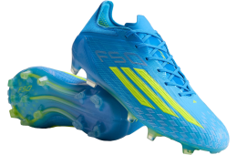 Adidas F50 Elite FG Lucid Ray Blue / Team Solar Yellow 2