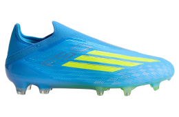 Adidas F50 Elite Laceless FG Lucid Ray Blue / Team Solar Yellow 2
