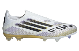 Adidas F50 League Laceless FG/MG Cloud White / Core Black