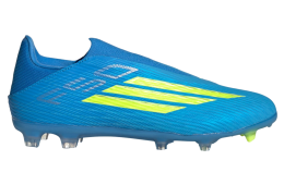 Adidas F50 League Laceless FG / Multi Ground Lucid Ray Blue / Team Solar Yellow 2