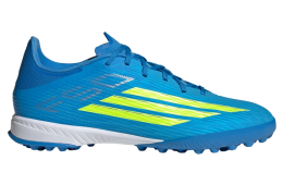 Adidas F50 League Turf Lucid Ray Blue / Team Solar Yellow 2