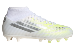 Adidas F50 Sparkfusion Club Mid Cut FG / Artificial Ground WMNS Cloud White / Iron Metallic