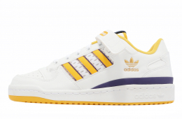 Adidas Forum Low Bright Gold College Purple