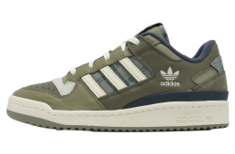Adidas Forum Low CL Green Oxidized / Off White