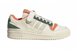 Adidas Forum Low Fleece White Orange