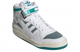 Adidas Forum Mid Cloud White EQT Green