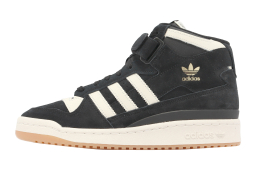 Adidas Forum Mid Core Black Clear White