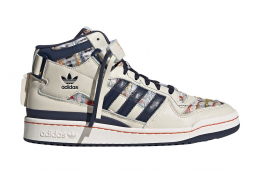 Adidas Forum Mid Recycled Cream Navy