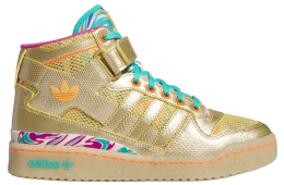 Adidas Forum Mid WMNS Triple Gold Metallic