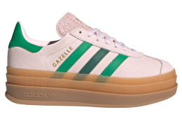 Adidas Gazelle Bold GS Almost Pink / Court Green