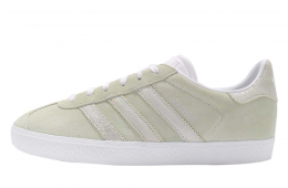 Adidas Gazelle GS Aero Green Footwear White