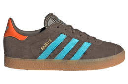 Adidas Gazelle GS Cargo Brown / Blue Glow