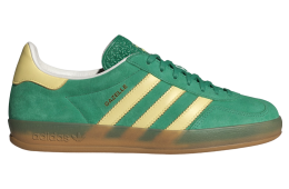 Adidas Gazelle Indoor WMNS Semi Court Green / Almost Yellow