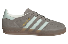 Adidas Gazelle Indoor WMNS Silver Pebble / Linen Green