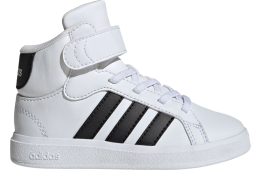 Adidas Grand Court Mid GS Cloud White / Core Black