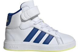 Adidas Grand Court Mid GS Cloud White / Royal Blue