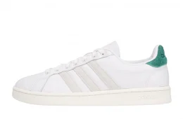 Adidas Grand Court White Grey Green